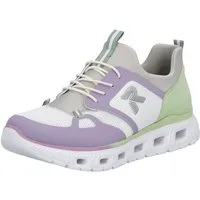 Rieker Slip-On Sneaker Slipper, Freizeitsneaker, Halbschuh mit MemoSoft- Innensohle
