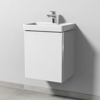 Sanipa 3way Waschtischunterbau zu Villeroy & Boch Avento Waschtisch mit 1 Tür, Weiß-Soft BR61843