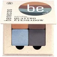 Benecos Lidschatten Natural Quattro Eyeshadow - True Blue 8g