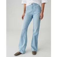 OPUS PANTS Bootcut-Jeans MELLY FRESH mit Powerstrech Mid Rise Feminische Linie mit modernem Schwung