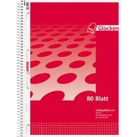 GLOCKEN Collegeblock Glocken Collegeblock A4 kariert 60g