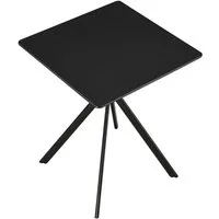 en.casa Esstisch, »Ankara« Küchentisch 60 x 60 x 75 cm Schwarz