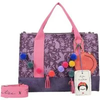 Fritzi aus Preußen Schultertasche Fritzi x Frida Kahlo Tote Bag Limited (Set, 2-tlg)