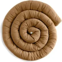 lilimaus Nestchenschlange Bettschlange für Babybett aus Musselin - 200, 300 & 400 cm, (1-tlg), Randschutz & Kuschelrolle mit Befestigungs-Schlaufen - Ø ca. 10-12 cm
