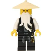 LEGO® LEGO Ninjago: Sensei Wu (Schwarzes Outfit) (njo0026) Spielbausteine