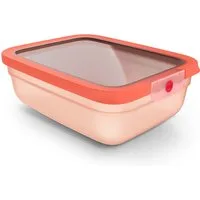 Emsa Frischhaltedose oneClick, Polyprophylen (PP), (1-tlg), verschlossen mit nur 1 x Klick, 100% dicht, made in Germany