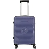 travelite Hartschalen-Trolley Orbita, verschiedene Größen und Farben, 4 Rollen, Lavendel, Türkis, Schwarz S M L o. 3tlg Set