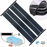 Melko Pool-Wärmepumpe Poolheizung Solarheizung Solarpanel Solarkollektor 305x80CM Wärmeplane (Stück), beliebig erweiterbar