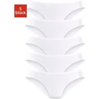 petite fleur by Lascana Bikinislip (5er-Pack) aus elastischer Baumwoll-Qualität