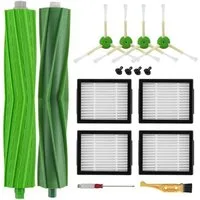 MSM Saugroboter Zubehör-Set Ersatzteile Bürsten Filter Für iRobot Roomba i7 i7+ i8+ E5 E6 J7 Plus