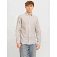 Jack & Jones Langarmhemd JJEBREEZE SHIRT LS SN mit Hemdkragen