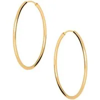 My Gold Paar Creolen Damen Ohrringe SALE % ANGEBOT Silber 925 Gold Vergoldung (Set, 2-tlg., inkl. Schmuckbox), Geschenke