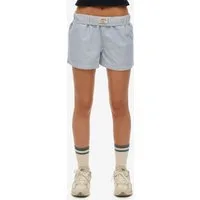 Superdry Shorts COTTON STRIPE ELASTIC SHORT aus Baumwolle, Regular Fit, mit Gummizug, pflegeleichtes Webmaterial
