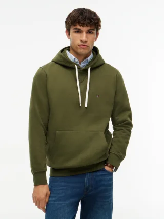 ESS SEASONAL FLEECE HOODY Huntsman Green - Gr. - M