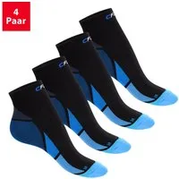 CFLEX Kompressionsstrümpfe Sportsocken für Herren & Damen mit Kompression 2er & 4er