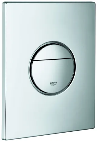 Grohe Abdeckplatte 42375 mit Drucktaste chrom, 42375000 42375000