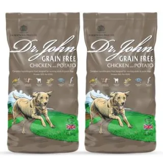 Dr John Getreidefreies Huhn & Kartoffeln 2x12,5 kg