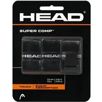 Head Griffband Overgrip Super Comp 0.5mm schwarz 3er