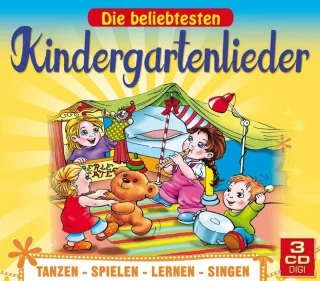 Die beliebtesten Kindergartenlieder zum Tanzen Spielen Lernen und Singen
