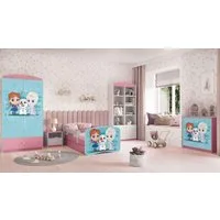 99rooms Jugendzimmer-Set Dreams Motiv VIII, (Komplettset, Set (5-St), Modern, für Kinderzimmer, mit viel Stauraum, Lattenrost und Matratze