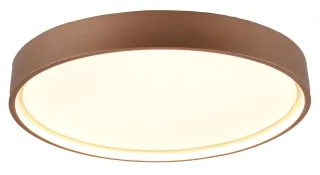 TRIO LED-Deckenleuchte Doha 641310265 Coffee, 29 W, 3260 lm, CCT