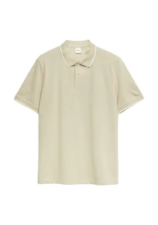 s.Oliver Red Label - Polo-Shirt beige - Gr. - XL