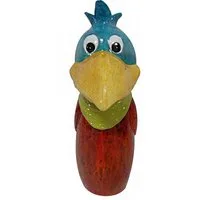 Dehner Gartenfigur Zaunfigur Vogel, ca. 24.5 x 14 x 8.5 cm