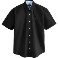 Next Kurzarmhemd Kurzärmeliges Regular Fit Oxford-Hemd (1-tlg)