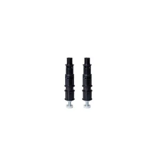 Bette BetteAir Unterstützungsfuß-Set B57-0406 2 Stück, höhenverstellbar, mit Epoxid-Klebstoff 24ml