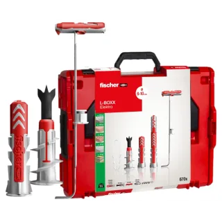 Fischer Dübelsortiment L-BOXX 102 Elektro (670 Teile) - 553119