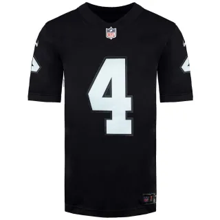 Nike NFL Las Vegas Raiders 4 Derek Carr Heimtrikot mit limitiertem Spiel