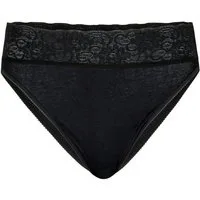 CALIDA Taillenslip Iconics Damen (1-St) aus 100% Baumwolle, Spitze am Beinausschnitt