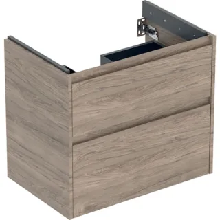 Geberit Renova Plan Unterschrank für Waschtisch, mit zwei Schubladen: 69.3x60.6x44.6cm, 504029JR1 504029JR1