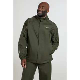 Mountain Warehouse - "Pakka II" Jacke, wasserfest für Herren (Dunkel-Khaki)
