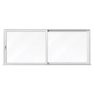 Hebeschiebetür 5 m, Kunststoff Schiebetür Kömmerling Profil PremiDoor 76, Weiß, 5000 x 2010 mm, 2-teilig HST links, individuell konfigurieren
