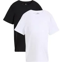 bonprix Umstandsshirt (Packung, 2-tlg., 2er) Loose Fit Passform - perfekt für die Schwangerschaft