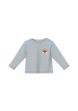 s.Oliver - T-Shirt blau/creme - Gr. - 62