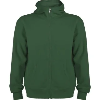 Roly - "Montblanc" Hoodie mit durchgehendem Reißverschluss für Herren (Flaschengrün)