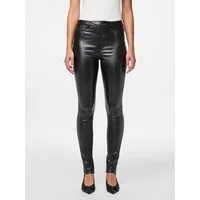 pieces Jeggings PCHIGHSKIN WEAR GLITTER JEGGINGS NOOS BC mit Glitzer-Effekt