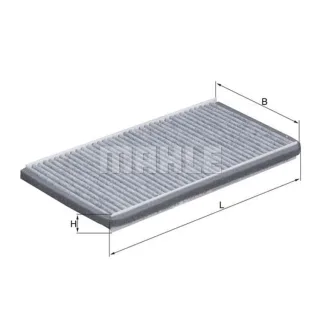 Mahle Aktivkohle-Innenraumfilter Suzuki Grand Vitara LAK448
