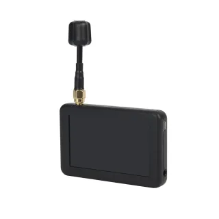 LST Micro FPV Monitor 5.8GHz 40CH – 3" 480x320 Auto Search, Low-Power Built-in Battery for RC Multicopter Drones