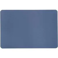 KESPER® Platzset Platzset, Tischset Lederoptik blau 44x29cm Kunststoff, (1-St)