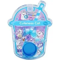B&G INTERNATIONAL Spiel Wasserspiel Geduldspiel Ringe "Bubble Tea" - ca. 12 cm