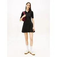 Tommy Jeans Polokleid TJW F&F SWEATER POLO MINI DRESS