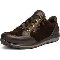 Ara OSAKA Keilsneaker Freizeitschuh, Halbschuh, Schnürschuh mit Außenreißverschluss, Weite H