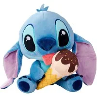 SIMBA Plüschfigur Simba 6315870516 - Disney Stitch mit Eiscreme, 25 cm