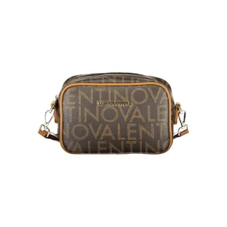 Mario Valentino Braune Polyurethan Damenhandtasche