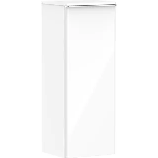 hansgrohe Xelu Q Halbhochschrank 54127000 370x400x1065mm, Türanschlag links, weiß hochglanz, chrom