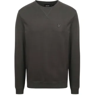 Lyle & Scott Tonal Eagle Logo Dunkelgraues Pullover-Sweatshirt