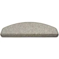 Floordirekt Stufenmatte Carlton, Erhältlich in vielen Farben & Größen, Treppenschutz, Halbrund, Höhe: 7,5 mm